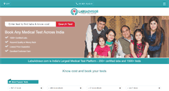 Desktop Screenshot of labsadvisor.com